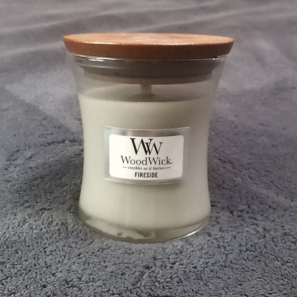 Fireside Woodwick Mini 3oz Candle New